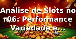 Análise de Slots no r06: Performance, Variedade e Benchmarking 📊